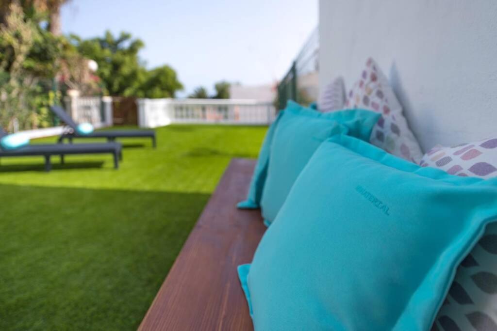 Duplex Con Jardin Y Buenas Vistas Apartment Maspalomas  Luaran gambar